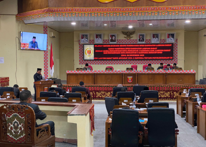 APBD Lampung Barat 2026 Turun Rp150 Miliar, Belanja Modal Hanya Tersisa Rp35,3 Miliar