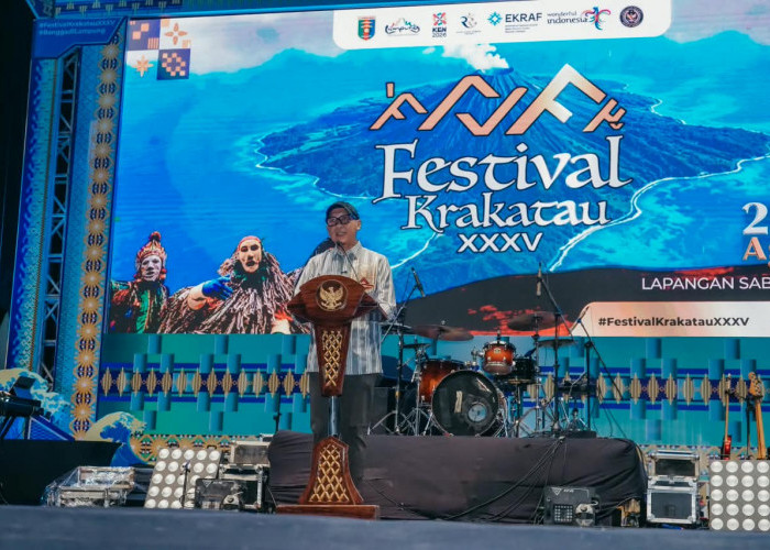 Gubernur Mirza Sentil Festival Krakatau Jangan Hanya Hitung Wisatawan Tapi Dampak Ekonomi