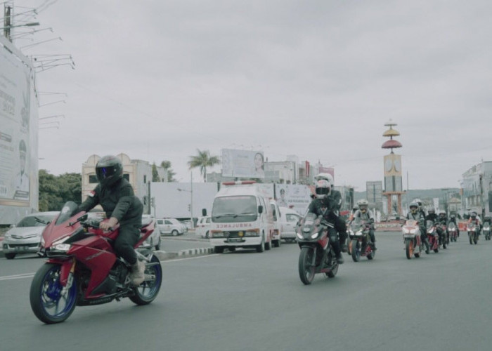 CBR Sunmori-an di Lampung, di Hadiri Ratusan Bikers