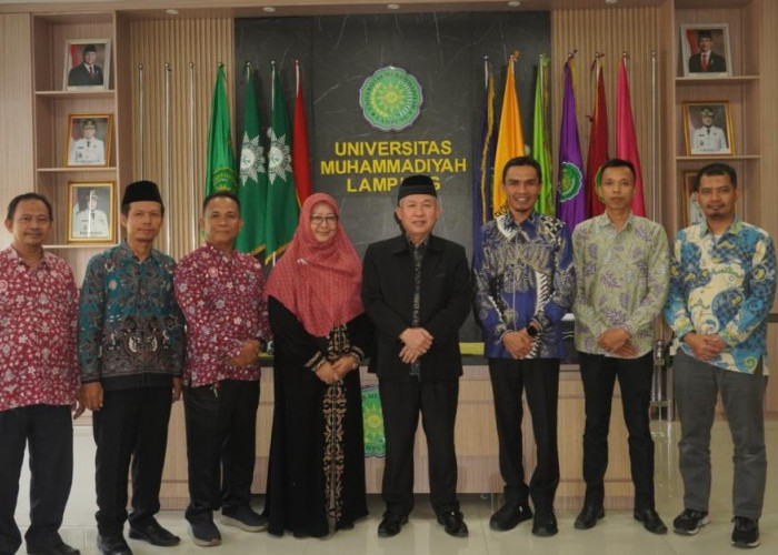 Jajaki Kerja Sama Strategis, Wabup Tanggamus Agus Suranto Sambangi Kampus II UML