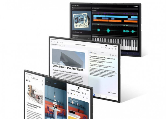 Samsung Luncurkan Inovasi Paling Hebat Tahun Ini, Layar Lipat 3 dalam Galaxy Z Trifold 