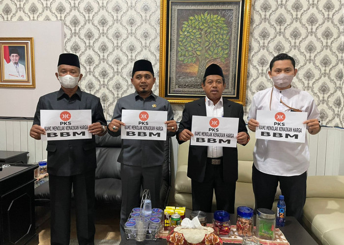 Protes Kenaikan Harga BBM, Fraksi PKS DPRD Metro Minta Pemerintah Cabut Kebijakan