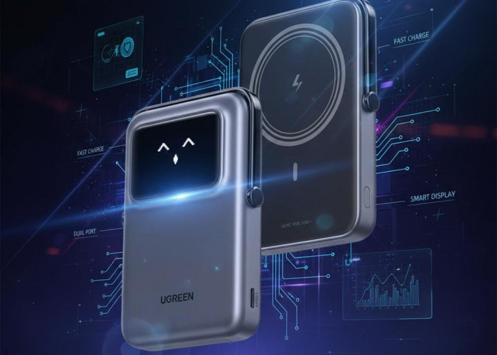 Ugreen MagFlow Qi2 25W 20K, Power Bank Premium yang Bukan Sekadar Pengisi Daya