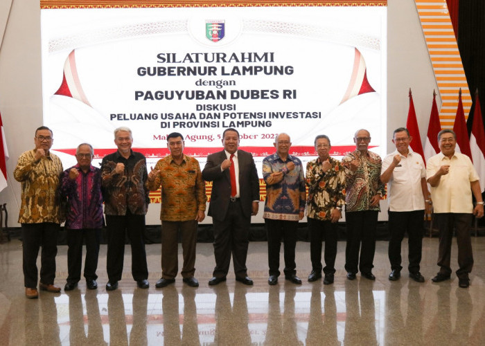 8 Mantan Duta Besar Sambangi Pemprov Lampung, Ini yang Dibahas