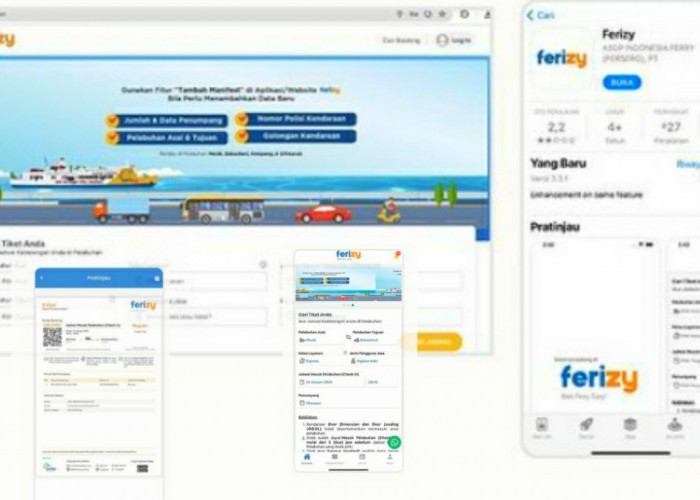 6 Langkah Mudah Beli Tiket Ferry dan Refund lewat Aplikasi Ferizy