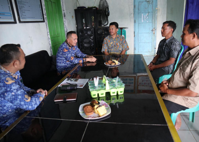 Kepala Balai Pemdes Lampung Irsan Kunjungi Desa Gunung Rejo Pesawaran, Ini Harapannya