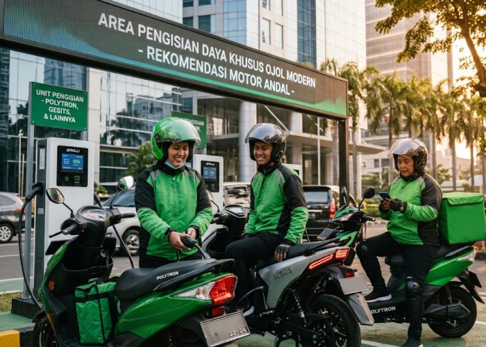 Rekomendasi Motor Listrik Handal Buat Driver Ojol Modern, Performa Maksimal Biar Narik Jadi Makin Nyaman
