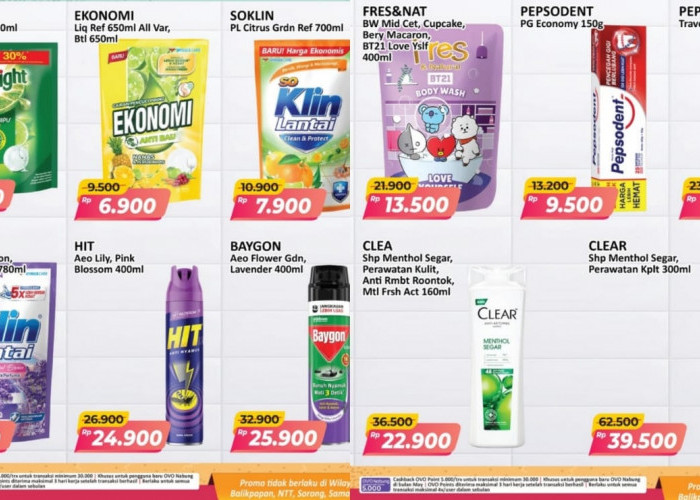 Promo Home Care Alfamart Spesial Jumat Berkah, Penuhi Kebutuhan Rumah Dengan Harga Super Murah!