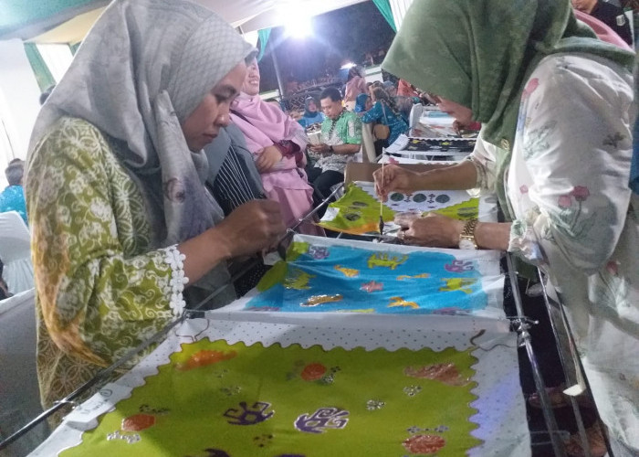 Anjungan Lampung Timur Gelar Lomba Melukis Batik, Ternyata Ada Tujuan 'Terselubung' di Dalamnya