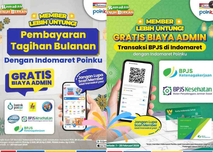 Update Promo Indomaret Februari 2026: Bayar Tagihan PLN Hingga PDAM Gratis Biaya Admin