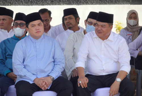 Bupati Musa Ahmad Puji Erick Thohir yang Tak Lupakan Kampung Halaman dan Renovasi Masjid