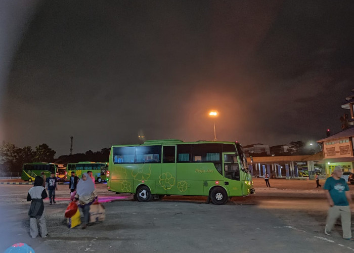 H-2 Mudik Lebaran di Terminal Rajabasa Ada 92 Bus Berangkat dan 58 Bus Datang
