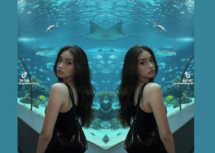 Tanpa ke Sea World, Ini Prompt Gemini AI Ubah Foto Biasa Jadi Estetik Bawah Laut atau Lorong Akuarium