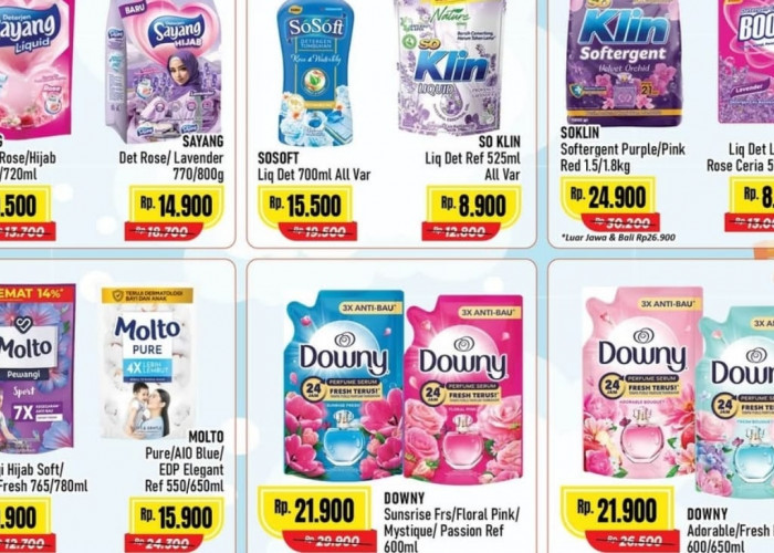 Promo Home Care Alfamart Khusus Deterjen Murah, Cek Produk Diskon Hingga 47 Persen