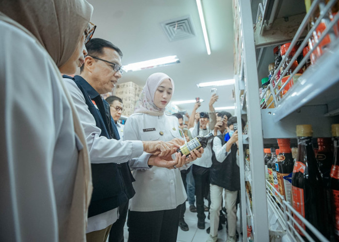 Wagub Jihan Temukan Produk Tanpa Izin Edar Saat Sidak Pangan Jelang Idulfitri