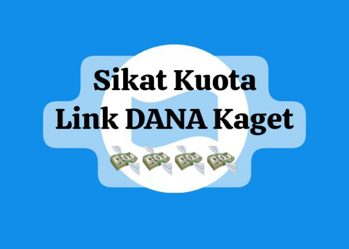 Sikat Kuota Link DANA Kaget Terbaru, Ada Kejutan Saldo Gratis Rp 200 Ribu Akhir Tahun