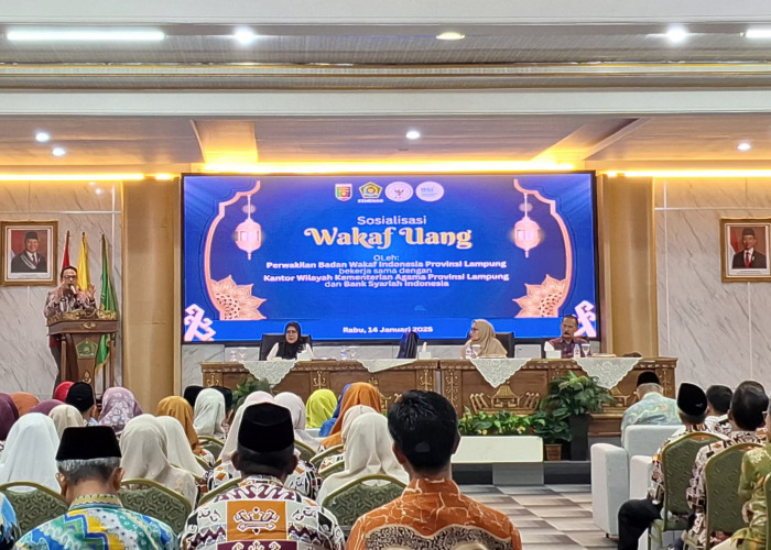 Kemenag Lampung Tingkatkan Literasi Wakaf Uang Melalui Peran Madrasah