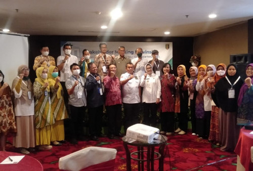 Dinas Perpustakaan dan Kearsipan Provinsi Lampung Sukses Gelar Stakeholder Meeting Bersama Perpusnas RI