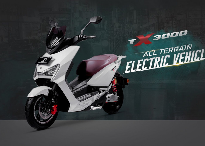 Motor Listrik Serbaguna United TX 3000, Perfoma Kencang Berteknologi Canggih