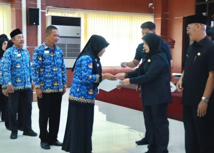 Pemkot Bandar Lampung Serahkan SK Purnabakti 116 ASN, Didominasi Tenaga Pendidik