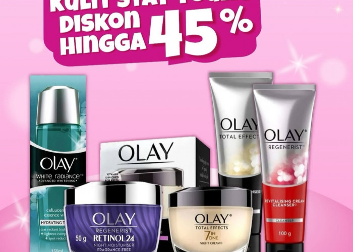 Kulit Auto Glowing Bersama Superindo, Diskon Up To 45 Persen 
