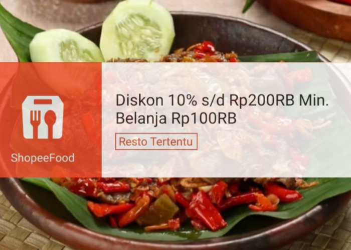 Diskon 10 Persen Sampai Rp200 Ribu Dengan Promo ShopeeFood untuk Pesan Makanan Favorit, Klaim Vouchernya!