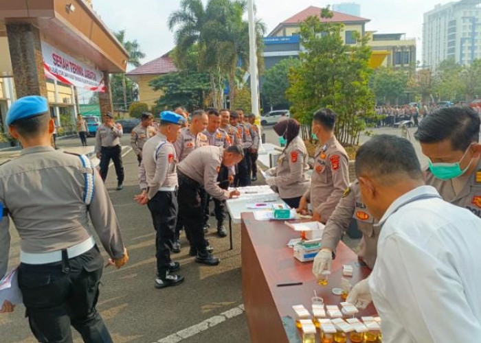 Propam Polda Lampung Cek Ponsel hingga Tes Urine, Sasar Personel Polresta Bandar Lampung