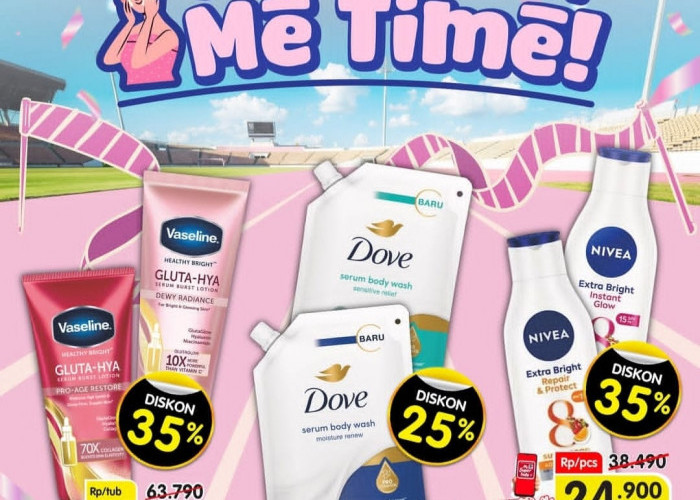 Kejar Promo Superindo Hari Ini, Diskon Perawatan Tubuh Hingga 35 Persen Berakhir 19 Agustus 2026