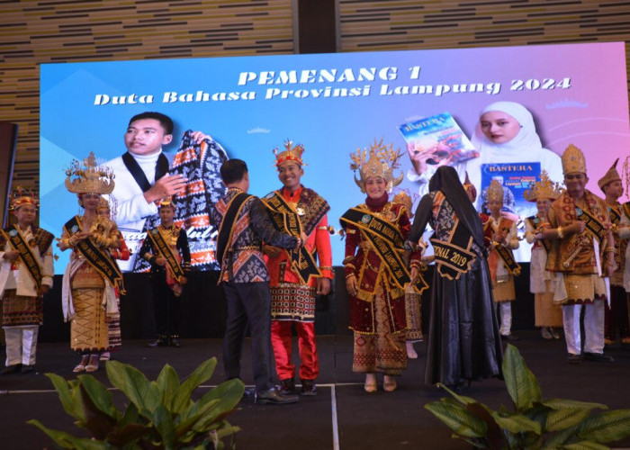 Mahasiswi Unila Raih Juara 1 Duta Bahasa Provinsi Lampung 2024