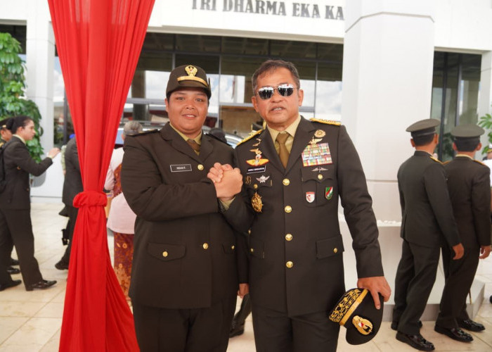 Keren! Atlet Judo Lampung Indah Permatasari Resmi Dilantik Menjadi Perwira TNI