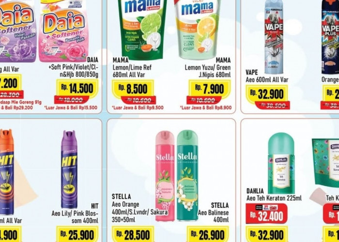 Promo 6.6 Alfamart Spesial Idul Adha, Cek Katalog Produk Deterjen Hingga Pengharum Ruangan