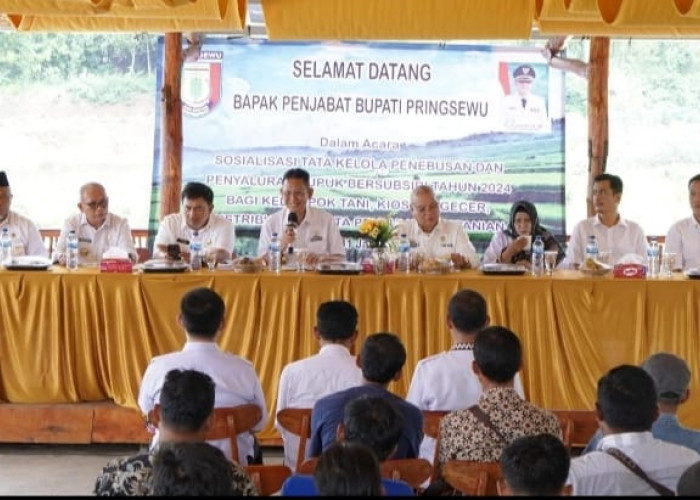Daerah Penghasilan Beras, Pringsewu Lampung Butuh Dukungan Sarpras