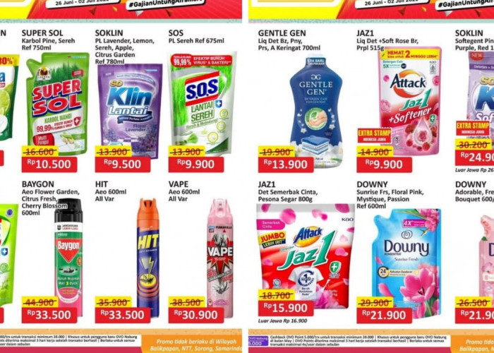 Promo Home Care Alfamart Edisi 1 Juli 2025, Cek Produk Lengkapnya