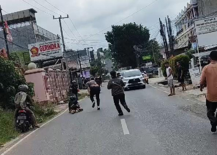 Aksi Baku Tembak Polisi dan Pelaku Curanmor, Satu Pelaku Berhasil Dilumpuhkan