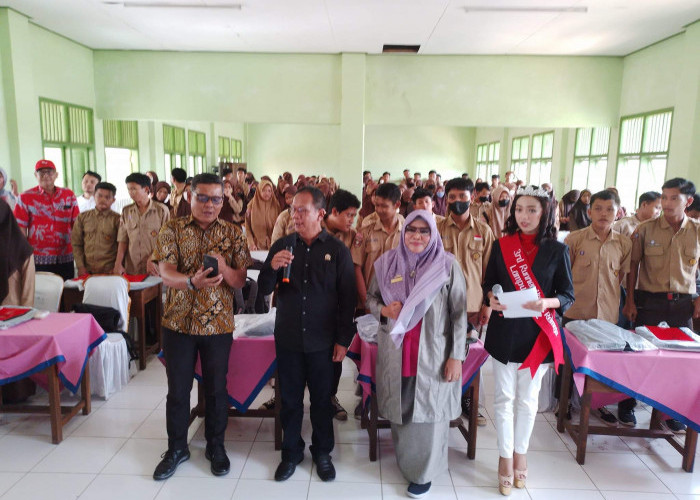 Sosialisasi IPWK, Ketua DPRD Lampung Bentuk Karakter Siswa Berbudi Pekerti, dan Beretiika dalam KBM