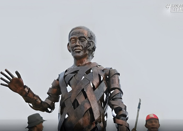 Viral Penampakan Prototipe Patung Jokowi di Sumatera Utara Bikin Netizen Heboh, Kenapa?