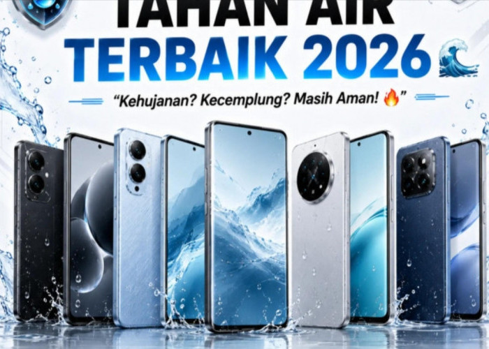 Daftar Smartphone Tahan Air Terbaik 2026: Dari Kelas Entry Level Hingga Flagship Siap Hujan dan Kecemplung