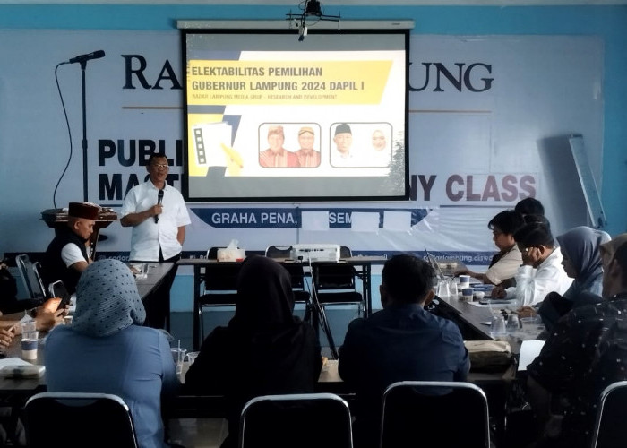 Survei Pilgub Lampung Litbang RLMG dan DRD, Mirza - Jihan Sapu Bersih 8 Kabupaten Kota Dapil Lampung 1