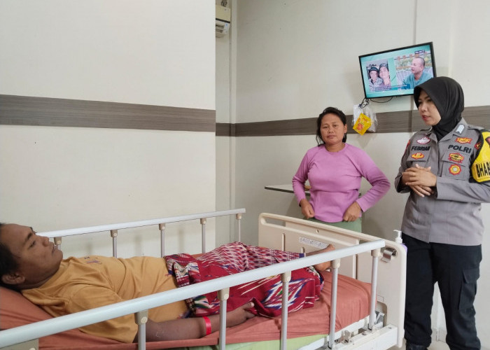 Pilu, Polwan Ini Dampingi Pasien Penyakit Jantung Tanpa Keluarganya