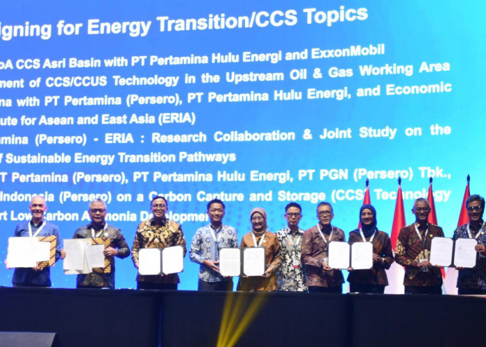 Pertamina dan ERIA Perkuat Kerja Sama Strategis untuk Transisi Energi dan Pengembangan CCS di Indonesia