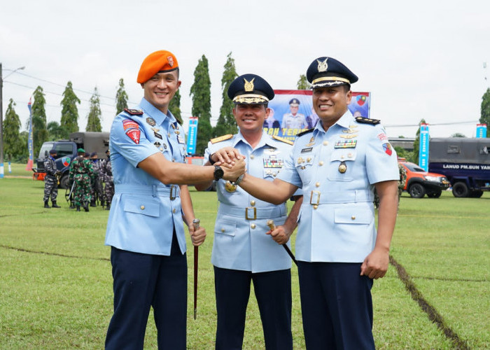 Letkol Pas Yoseph M. Purba Resmi Jabat Danlanud Pangeran M. Bun Yamin Lampung