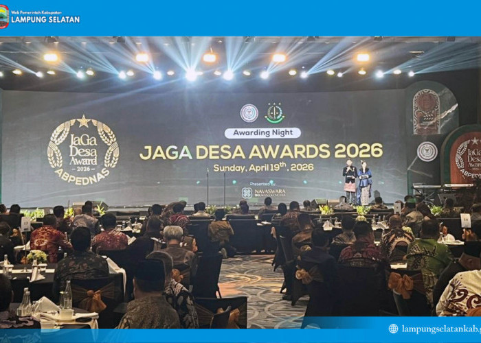 Hadiri Abpednas Jaga Desa Award 2026, Bupati Egi Perkuat Komitmen Lampung Selatan Cegah Korupsi