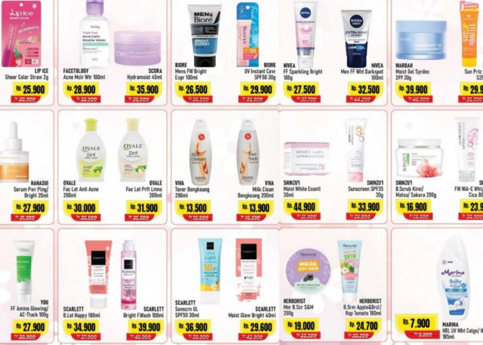 Tetap Glowing Dengan Belanja Skincare Murah di Alfamart, Kualitas Dijamin No Kaleng-Kaleng! Cek Produknya
