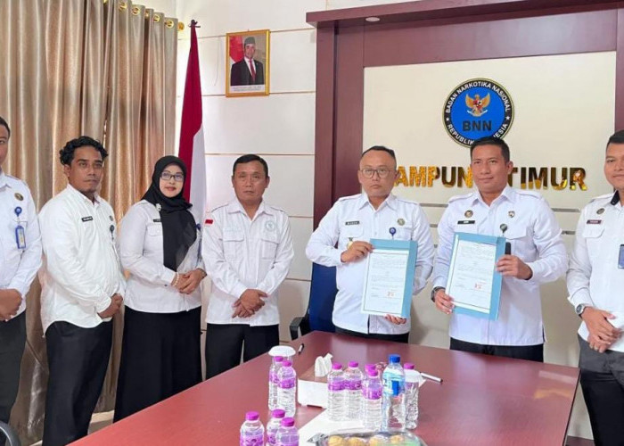 Tekan Penyalahgunaan Narkotika di Tulang Bawang, Rutan Menggala dan BNNK Perkuat P4GN 