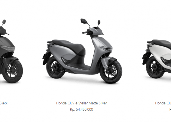 Honda CUV e Turun ke Rp30 Jutaan, Diskon Hingga Rp24 Juta Bikin Motor Listrik Ini Makin Menarik