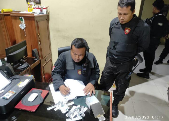 Ketika Patroli, Tim Walet Polresta Bandar Lampung Ringkus 1 Orang Pemilik Obat Terlarang
