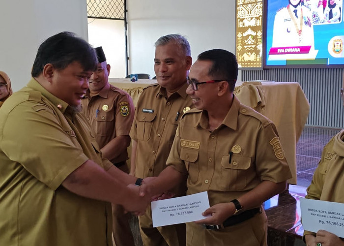 BOSDA SMP Negeri Bandar Lampung Cair, Tiap Siswa Dapat Rp300 Ribu per Tahun