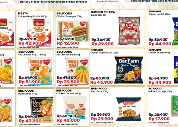 Belanja Murah Menu Masakan Cepat Dengan Rasa Dijamin Nikmat, Borong Produk Favorit Keluarga di Alfamart!