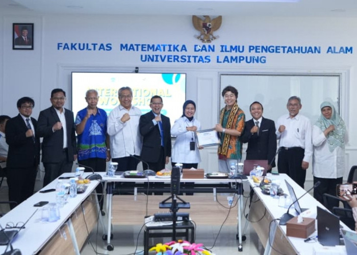 FMIPA Unila Gelar International Workshop, Bahas Analisis Data Pembangunan Berkelanjutan  