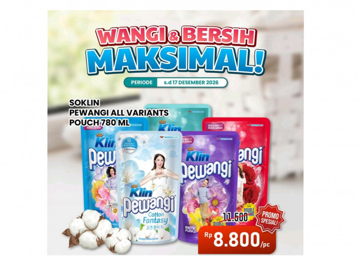 Promo Spesial Chandra Mall Lampung Mulai Delapan Ribuan Aja, Wangi Dan Bersih Maksimal! 